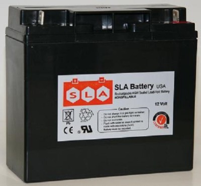 12V 18AH Sealed Lead Acid (SLA) Battery - T3 Terminals - for ZB-12-18 NEW