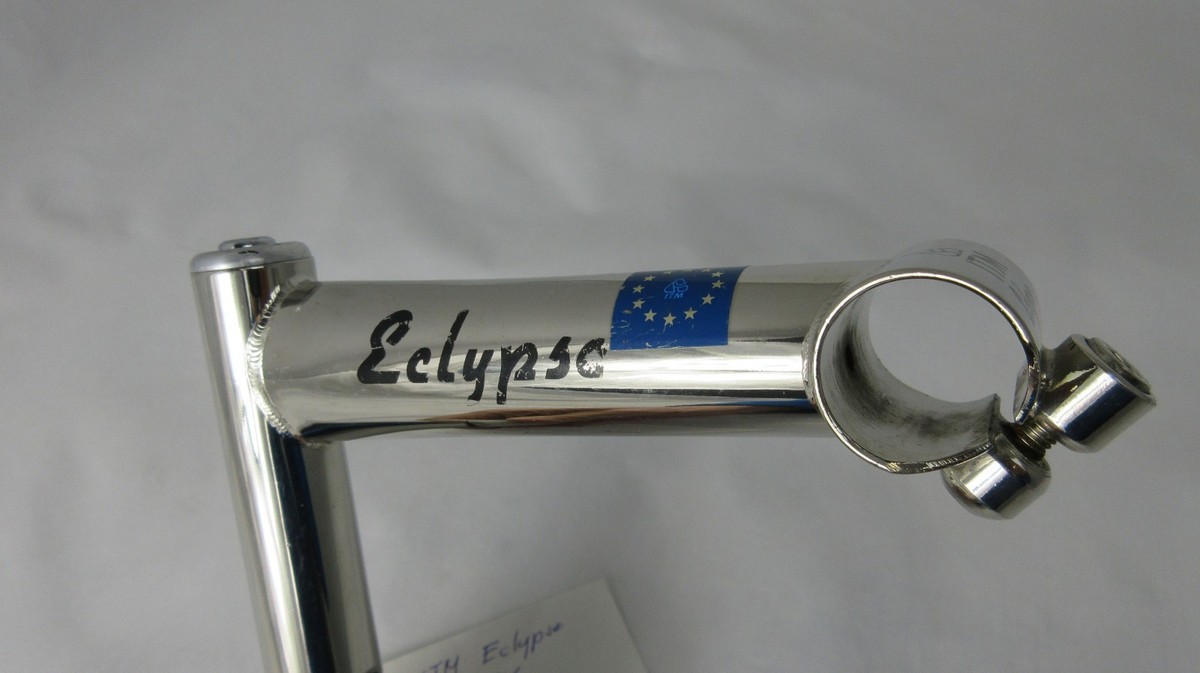 Tige De Guidon Vintage ITM Eclypse Quill - Acier - 25,4 X 130 Mm, +17° - Pour Vélo De Route, Cruiser