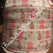 Girly foe girly elastic hair tie fashion inspired girly ribbon bow closing sale