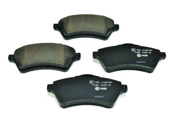 Hella 8DB 355 009-761 Bremsbelagsatz, Scheibenbremse FüR Land Rover-image