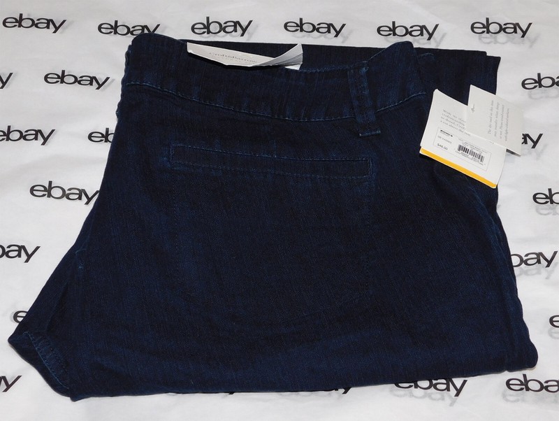 NEW Croft & Barrow Natural Fit Jeans Size 18 Average Blue Denim Pants Kohl's