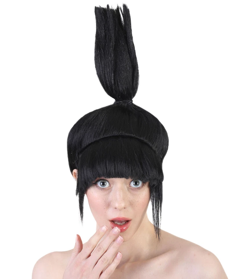 Peluca de cola de caballo con disfraces de Halloween Despicable Me Agnes para mujer, HW-1435 Foto 2 de 4