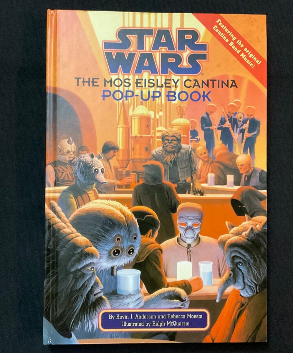 Star Wars Mos Eisley Cantina Pop-Up Book with Working Sound and