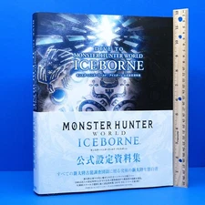 Dive To Monster Hunter World: ICEBORNE Official Design Works Game Art Book 480pg