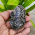 Natural 305 Ct With Certificate African Uncut Blue Sapphire Rough Gemstone