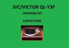 Turntable JVC/VICTOR QL-Y3F Repair KIT - all capacitors