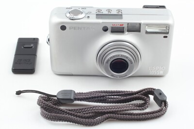 PENTAX ESPIO 105SW シルバー 💥TOP MINT w/Strap] PENTAX ESPIO 105SW Point & Shoot Film Camera