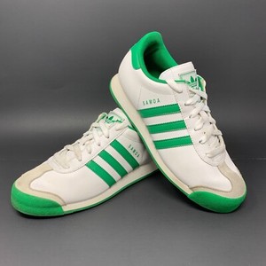 adidas samoa white green