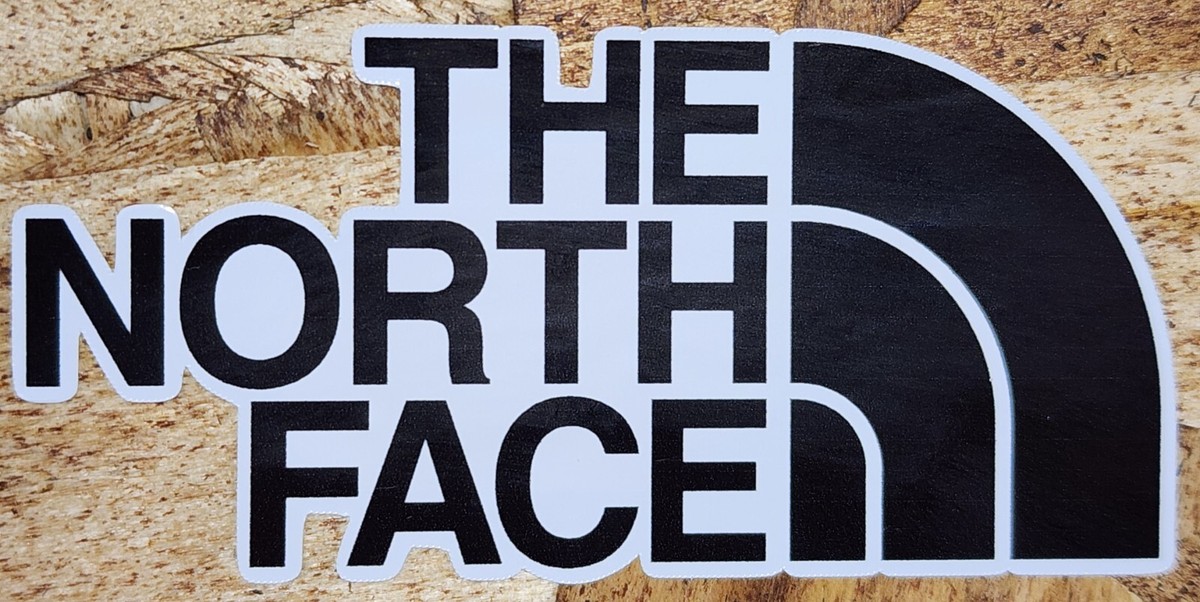 4 PACK THE NORTH FACE DECAL STICKER TRUCK SUV INDOOR OUTDOOR 3