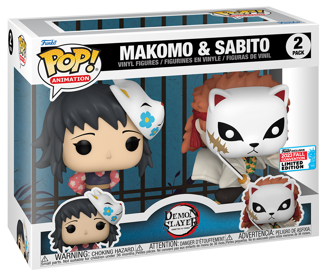 Funko POP! Animation Two Pack Demon Slayer #71762 Makomo