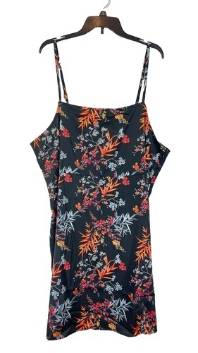 slim fit dress slacks Green Floral Flowy Dress