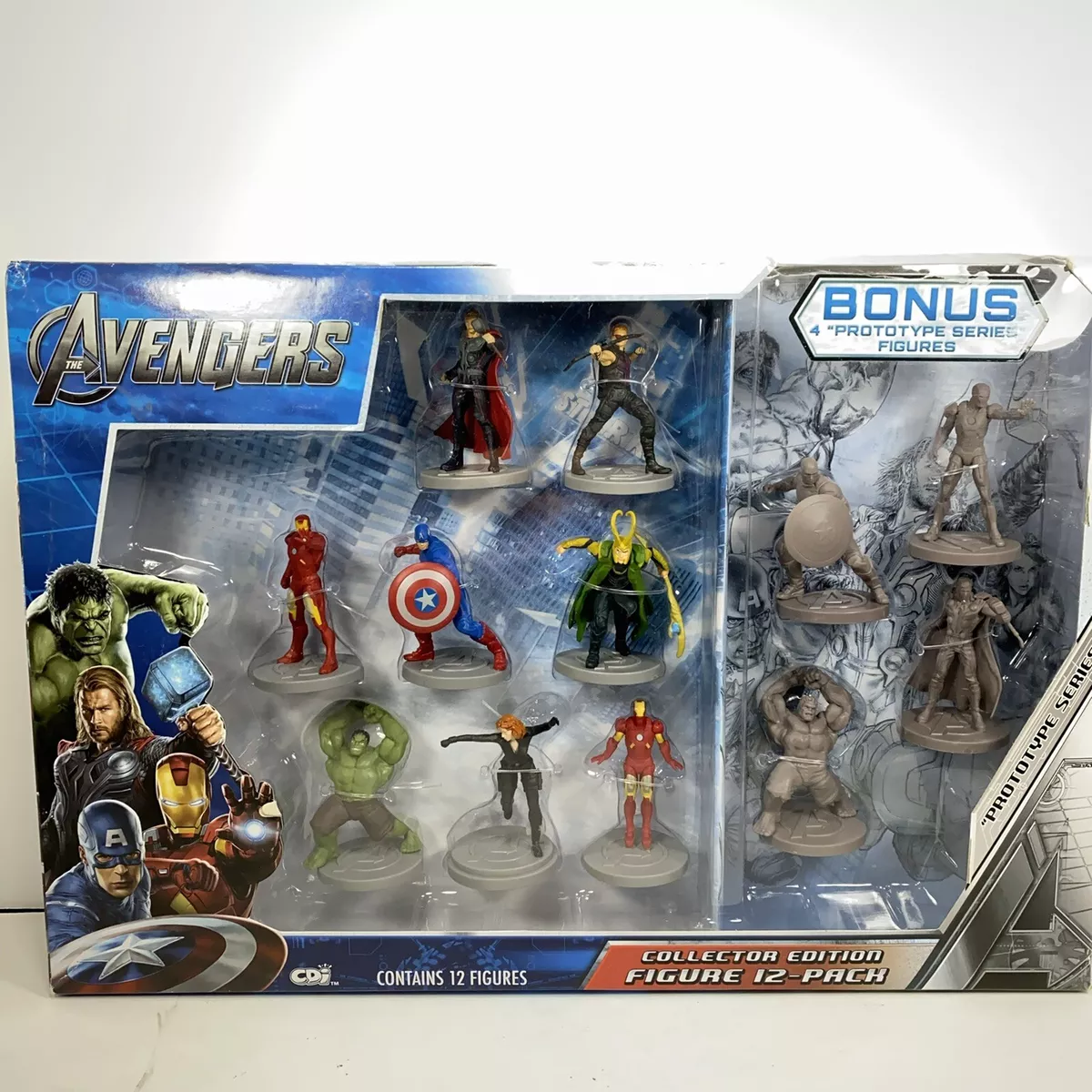 Avengers on sale figures set