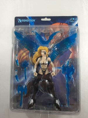 Allura  Action Figure, Blonde Hair Version, Avatar Press / Rendition 1998