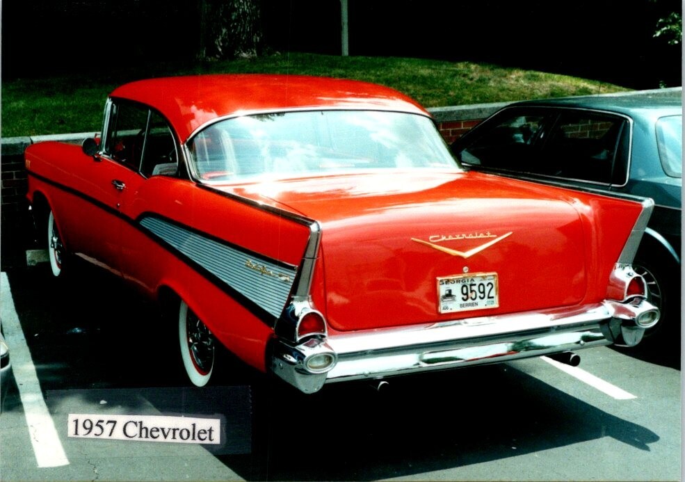 Chevrolet 1957 Bel Air Lexington KY auto car show photo 3.5x5 FREE SHIPPING