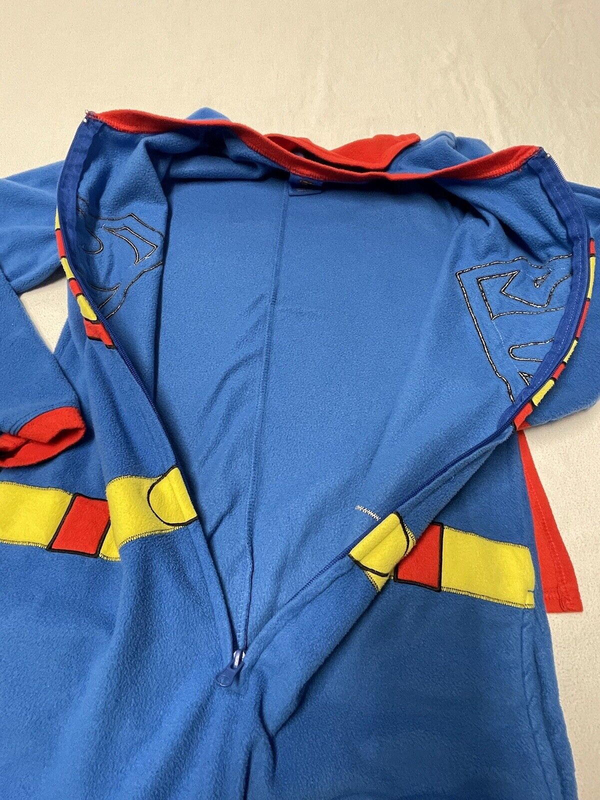 DC Comics Superman Muscle Adult Costume Pijama On… - image 3