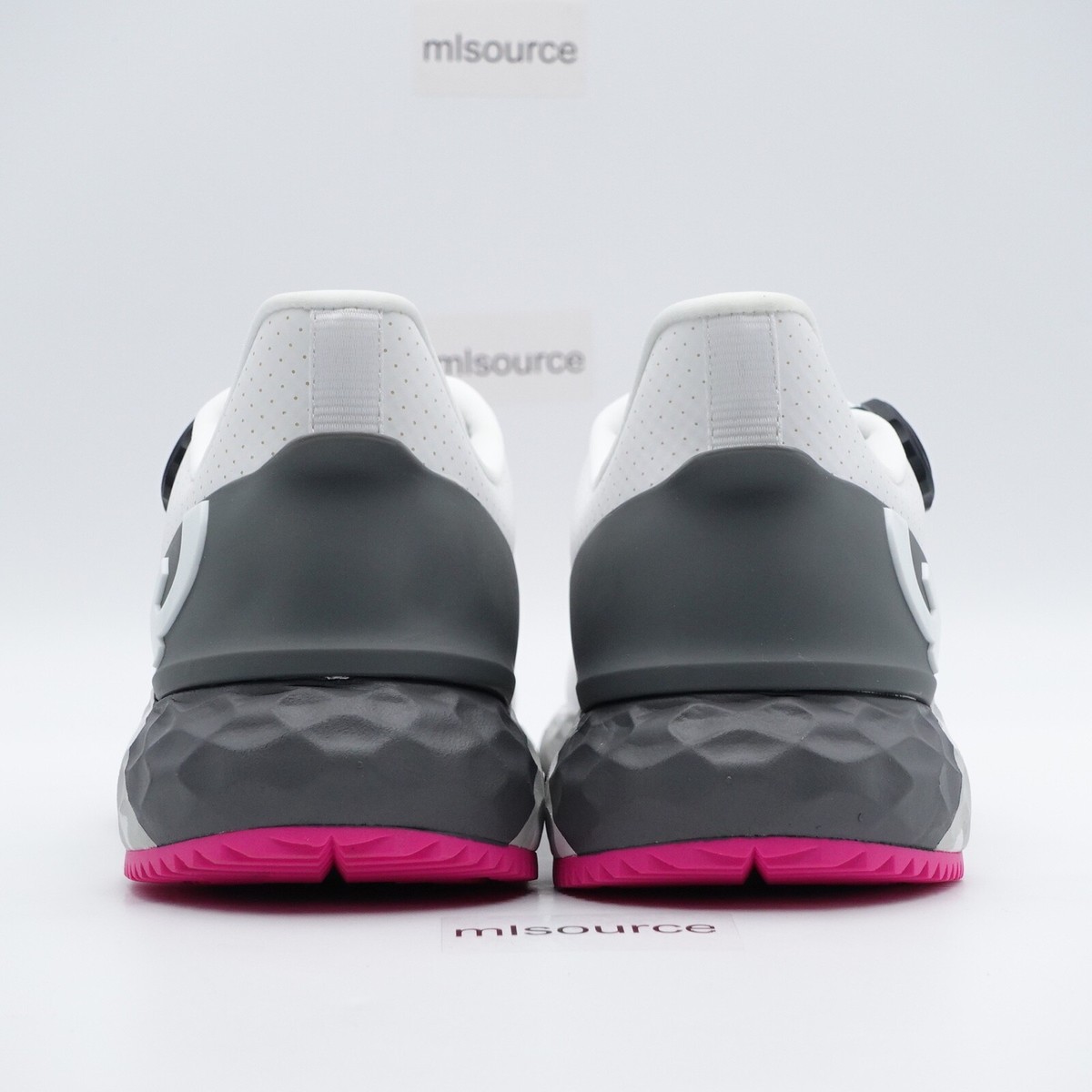 NEW Men\'s G/FORE G-Drive Golf Shoes G4MS22EF32-SNO Snow/Pink Size 12 Men main image 2