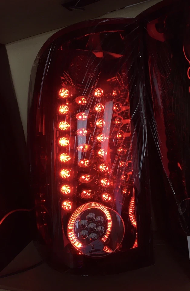 NEW 2007-2013 FOR GMC Sierra 1500 | 2500HD | 3500HD LED Tail Light Pair #NB9 - Image 3 of 4