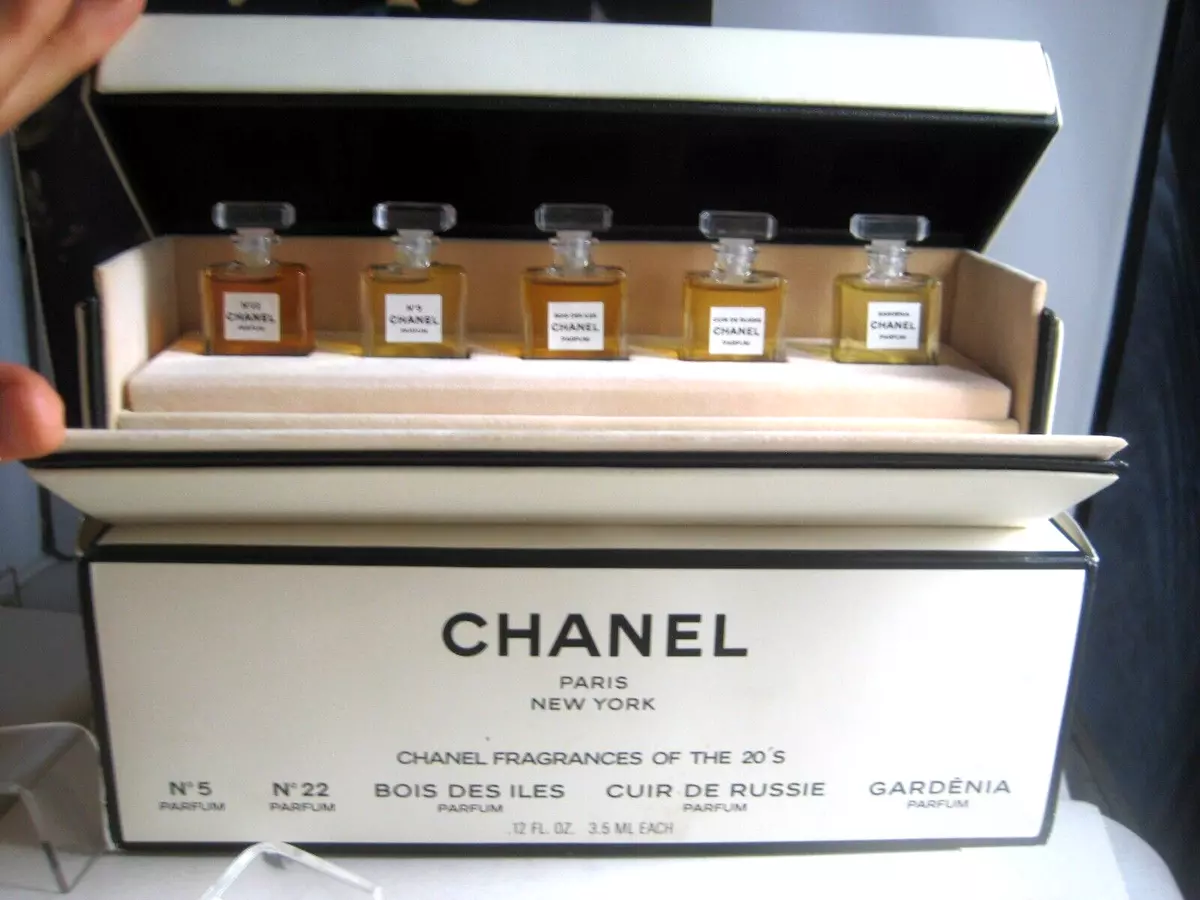 90s Vintage Chanel No.5 Perfume And Bottle By Chanel