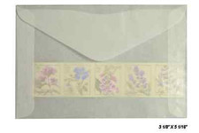 100 count - Glassine Envelopes #4 1/2 - ACID FREE - size 3 1/8" x 5 1/16" - NEW
