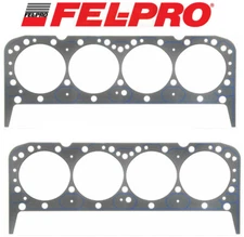 FEL-PRO 1043 RACE Head Gaskets/2 1957-93 Chevy 283 302 327 350 4.08 bore,.039