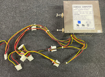 PE-300X Famous Computer 300 Watts SWAP Power Supply 10 Connectors IDE 12v Power