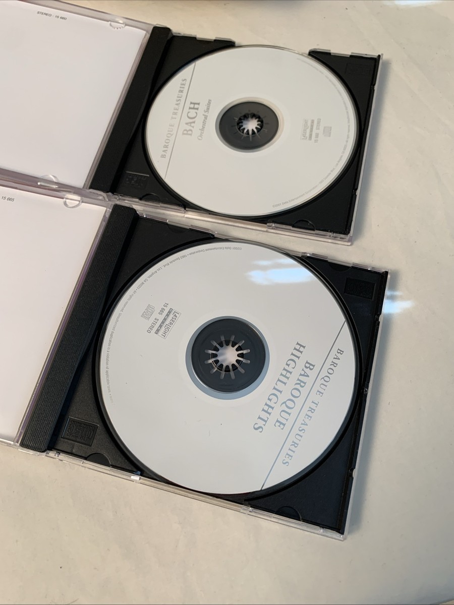 Baroque Treasuries Volume 1-10 CD Set Classical Orchestral Music