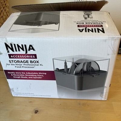 Ninja Professional XL Food Processor Disc Dough Blade Storage Box NF701