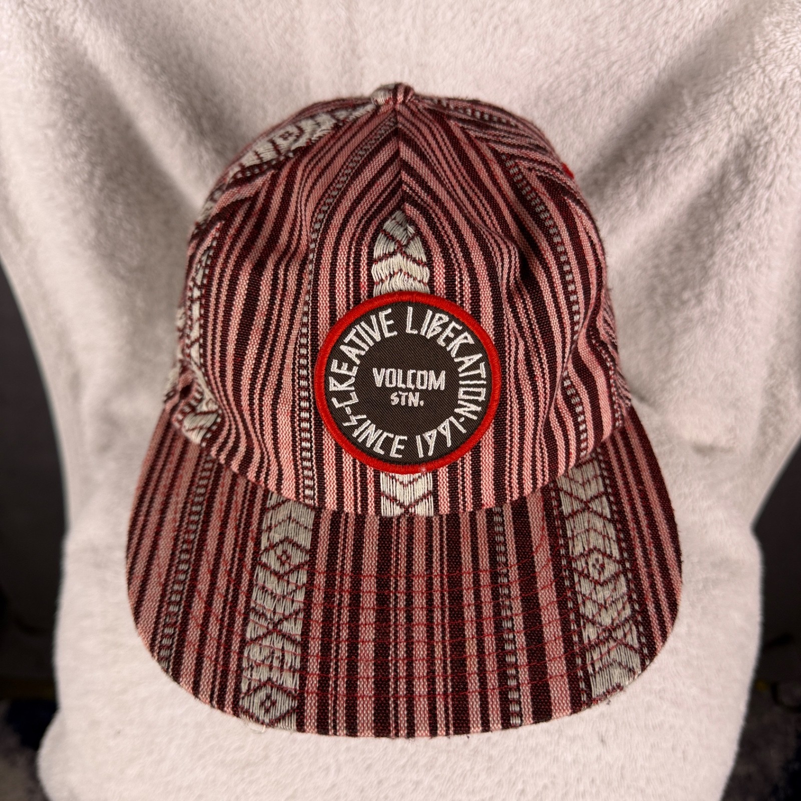 Volcom Genuine Hat Multicolor Adjustable Strapbac… - image 2