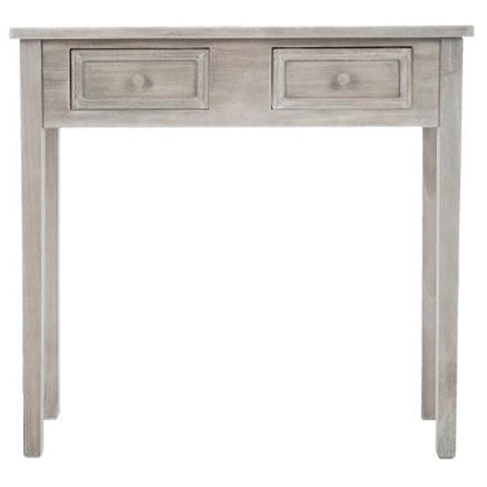 Console 2 Tiroirs "Charme" 80cm Naturel
