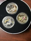 2012 NEW ZEALAND MINT (Niue) WWII NOSE ART 3 X 1oz SILVER COIN SET