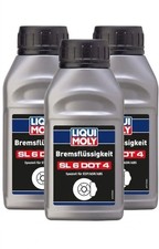 LIQUI MOLY 21167 Bremsflüssigkeit SL6 DOT 4 Brake Fluid, 3x 500 ml