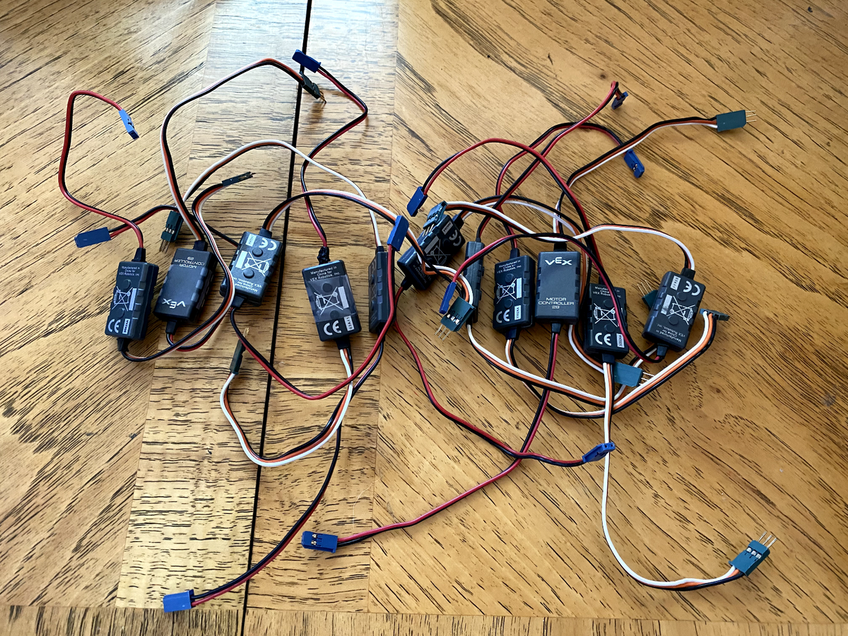 Vex Cortex Vex Motor Controller 29 Lot Of 10 VEX Robotics Motor