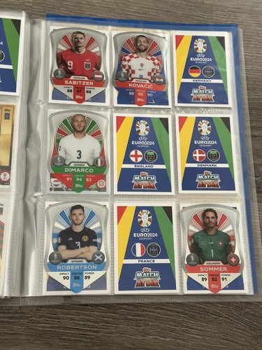 MATCH ATTAX UEFA EURO 2024 SET OF 488 CARDS IN BINDER + 30 LIMITED EDITONS - Picture 7 of 15