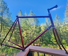 Rock Lobster Steel Road Bike Frame Fork XL Tall 61 65 Custom USA Santa Cruz CA