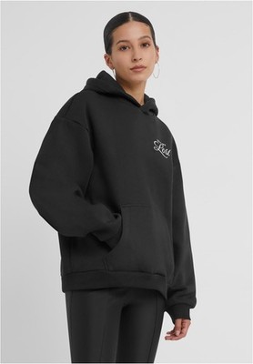 Miss Tee Damen Lost Flowers Ladies Fluffy Hoody MST216