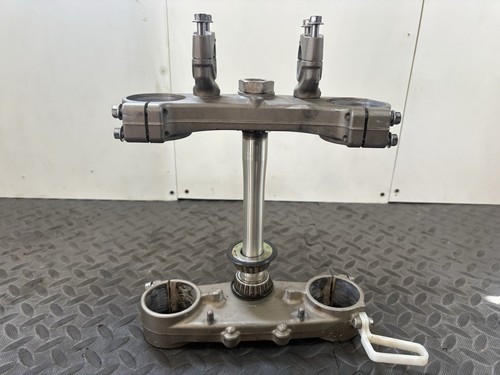 2007 YAMAHA YZ450F YZ250F OEM FRONT FORKS LOWER UPPER TRIPLE TREE STEM CLAMP - Picture 24 of 24
