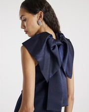 River Island Womens Pencil Maxi Dress in Black Size M