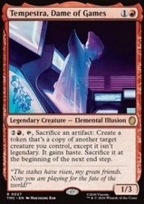 Tempestra, Dame of Games - Commander: Teenage Mutant Ninja Turtles (Rare) [TMC-2