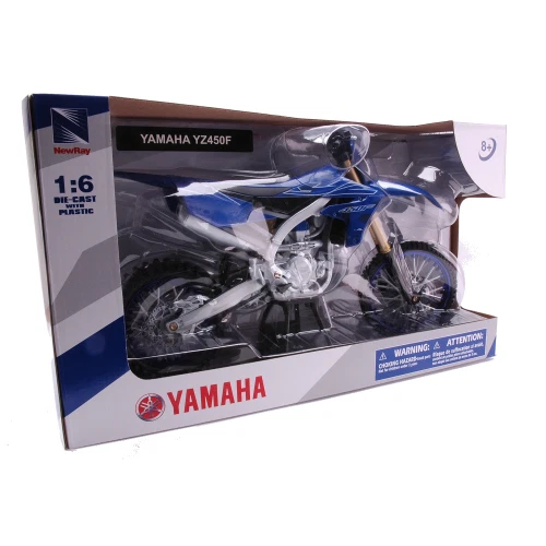 YAMAHA YZ450F 1:6 New Ray Moto Modellino Nuovo - Immagine 4 di 4