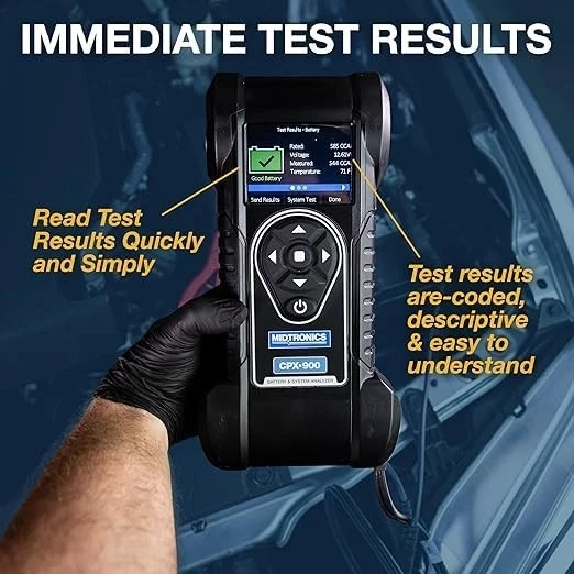 Analizador de batería y sistema eléctrico recargable Midtronics CPX-900RP Foto 3 de 3