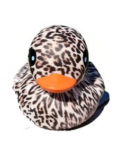 Leopard Print Rubber Ducky 6in - Jeep Ducking - FAST US Shipper