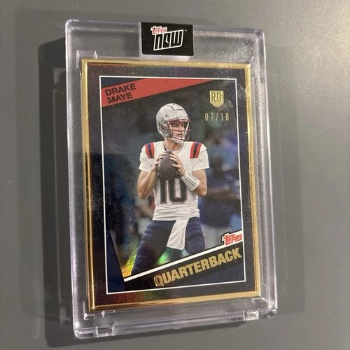 2024 Topps Now Rookie Campaign #15 Drake Maye /10 Patriots