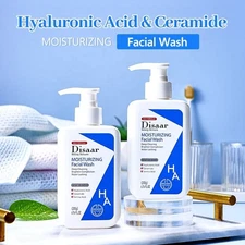 Hyaluronic Acid Moisturizing Facial Cleanser, Facial Cleansing and Oil Control