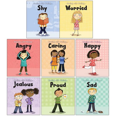 Dealing With Feeling Series 8 Books Collection Set By Isabel Thomas (Shy, Worrie