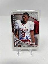 2009 Upper Deck Football Heroes Juaquin Iglesias Rookie Silver /199 On Card Auto. rookie card picture