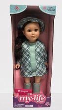 My Life As Raegan Posable 18-inch Doll, Brunette Hair, Green Eyes