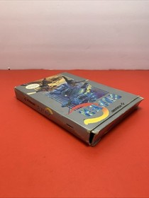 Konami Official Nintendo NES Super C Game Box Case & Original Booklet 1990