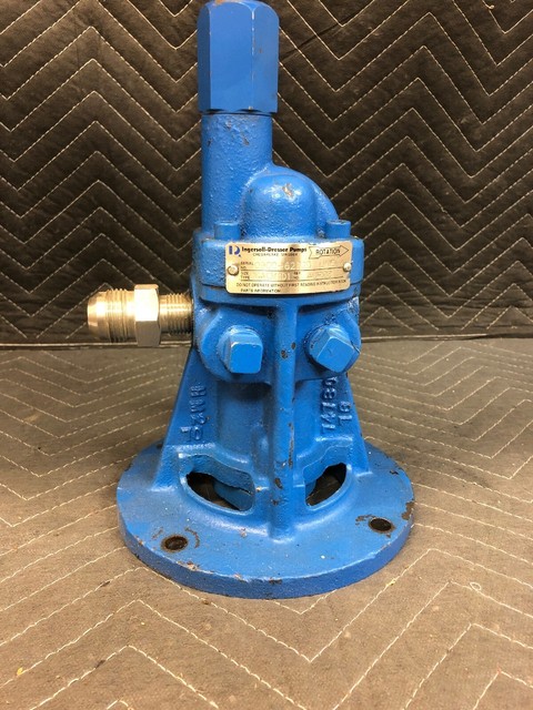 Ingersoll Dresser Worthington Rotary Pump Size 2 5 Type Grm Cs Mmn
