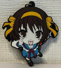 Japanese anime The Melancholy of Haruhi Suzumiya rubber strap Haruhi Suzumiya 01