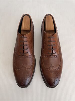 Cole Haan Grand Wing Tip Oxford C29999 - British Tan Cole Haan Lewis Grand 2.0 Wing Tip Oxford C29999 - British  main image 2
